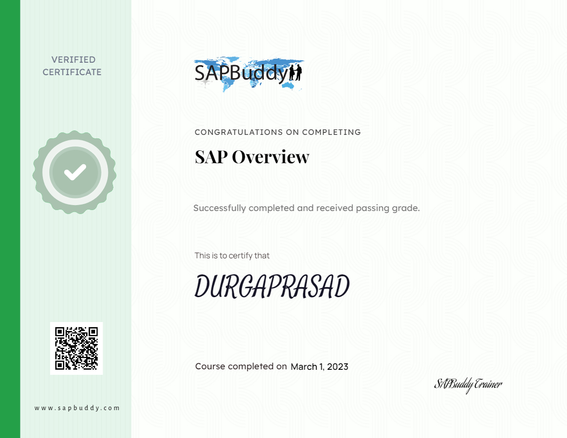 SAP Overview