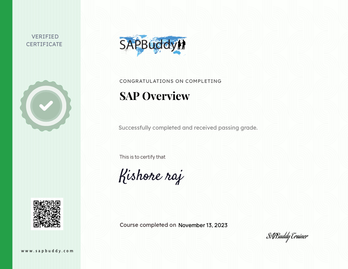 SAP Overview