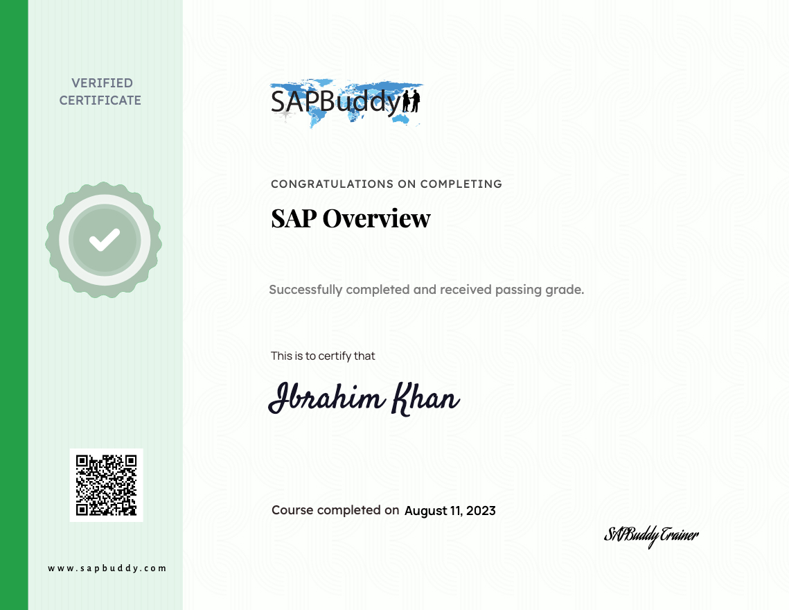 SAP Overview